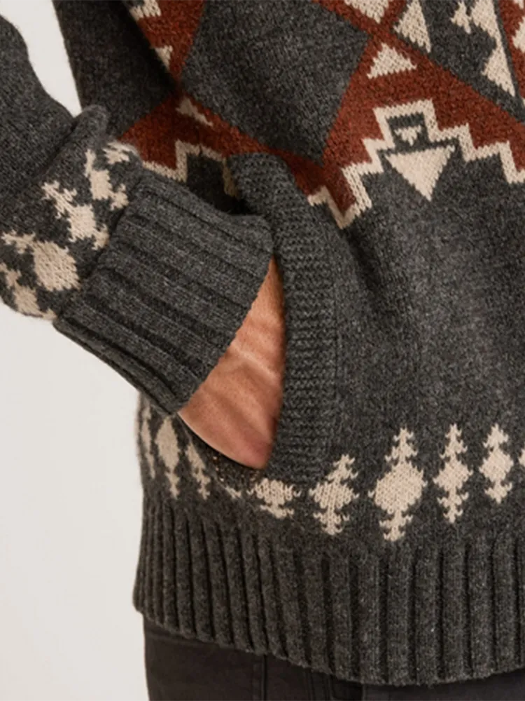 Men's Four Corners Lambswool Cardigan by Pendleton