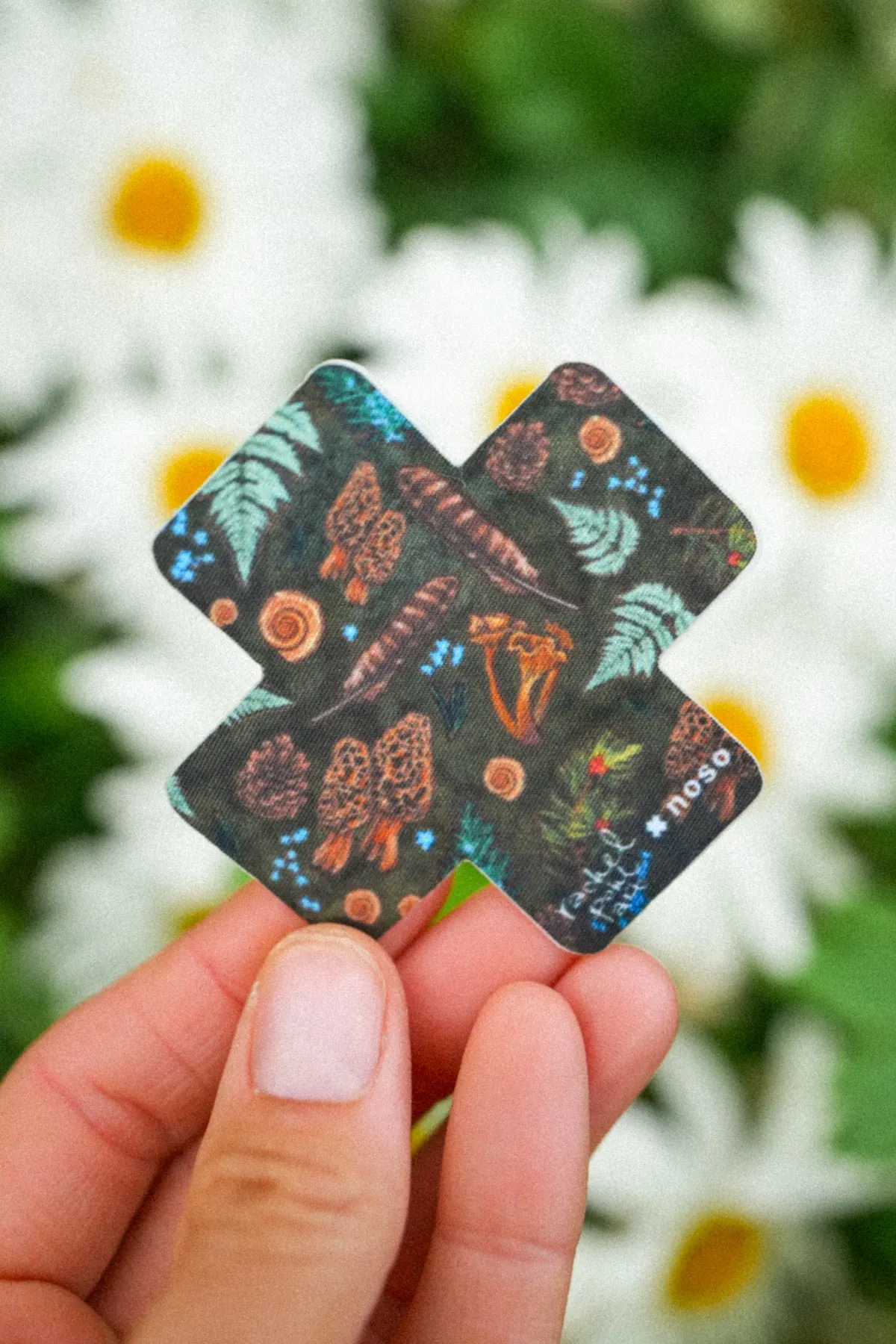Nature Camo X // 2.5x2.5” Noso Repair Patch