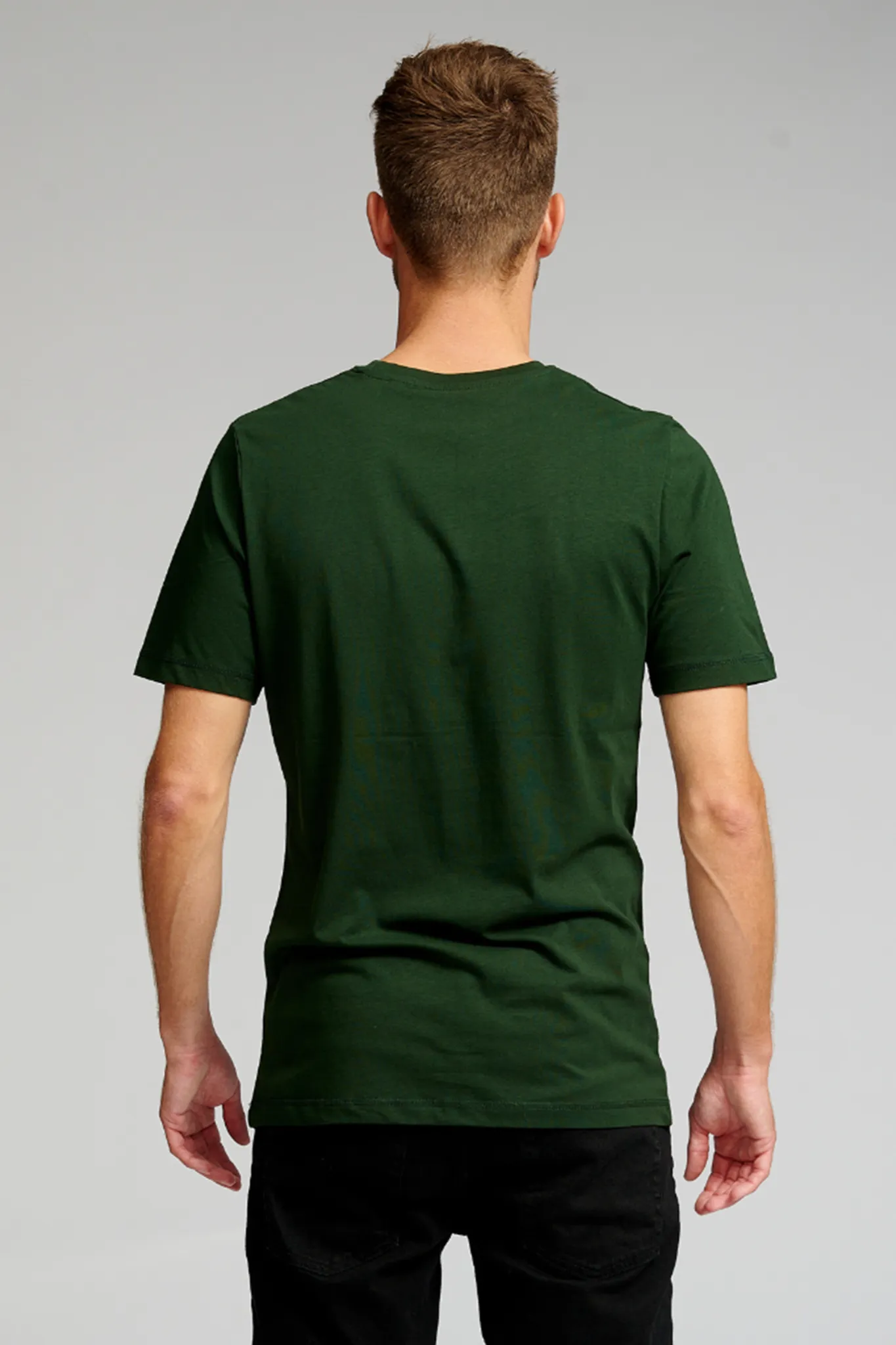 Organic Basic T-shirt - Dark Green