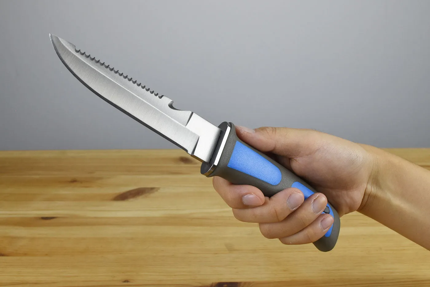 Rite Edge Divers Knife (Blue)