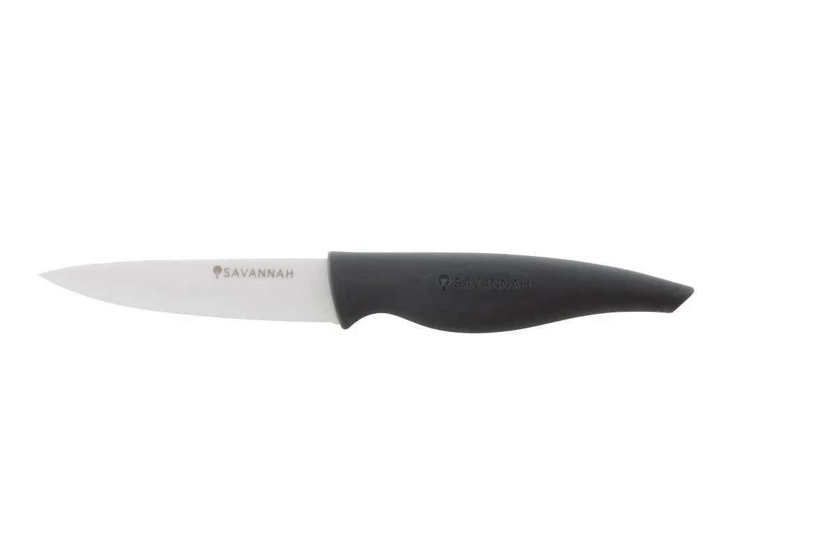 Savannah Ceramic Utility Knife & Sheath Assorted Colours