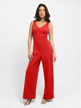Shapewear Slimming Wide-Leg Jumpsuit