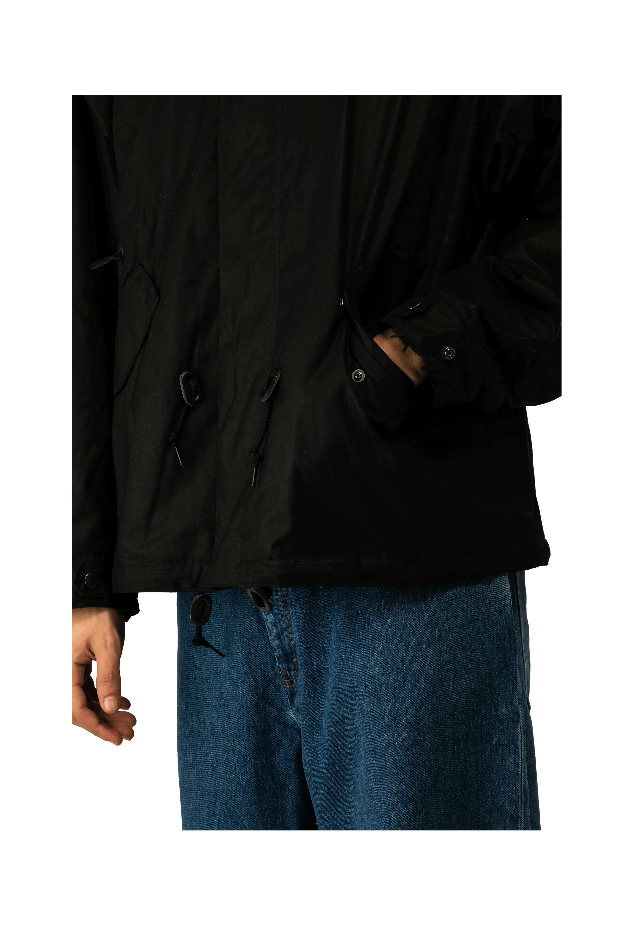 Short Wind Wax Parka x Heritage Pluss