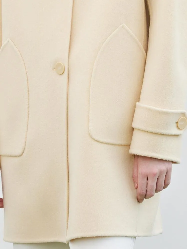 Single Breasted Woolen Coat