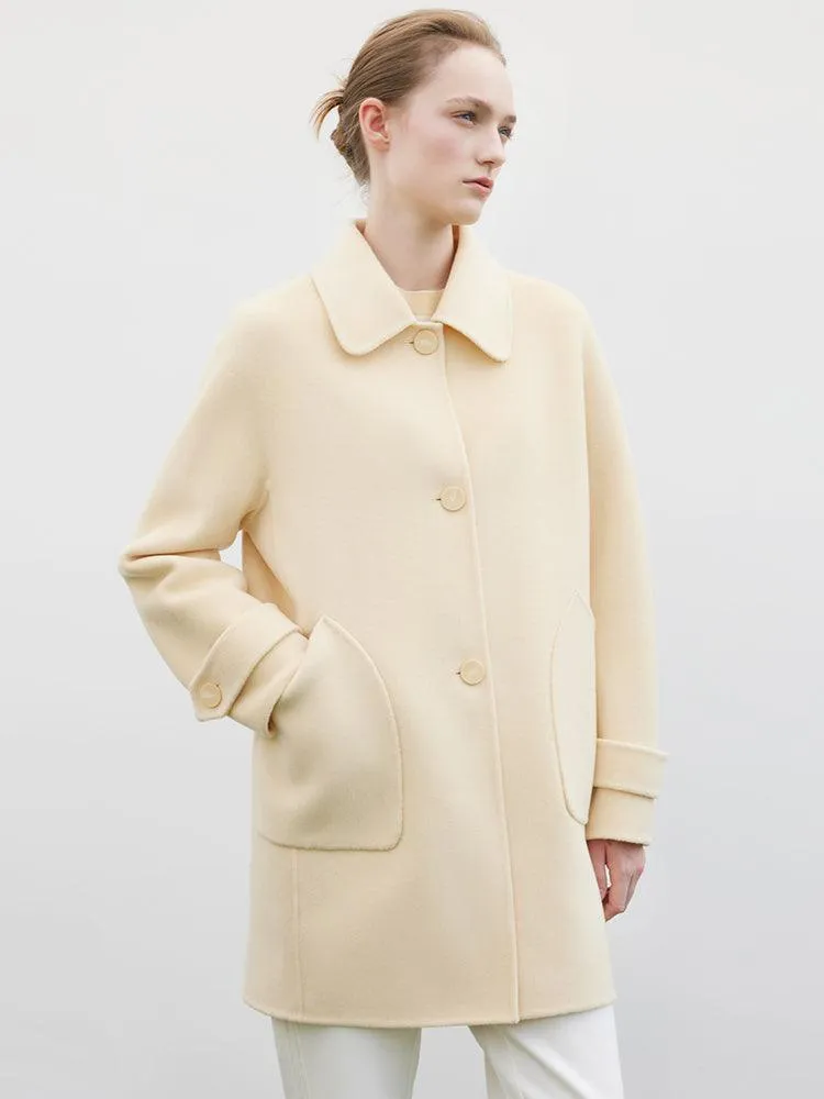 Single Breasted Woolen Coat