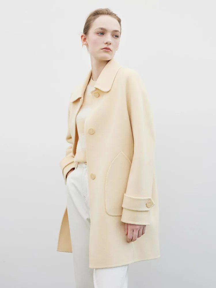Single Breasted Woolen Coat