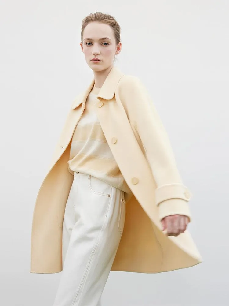Single Breasted Woolen Coat