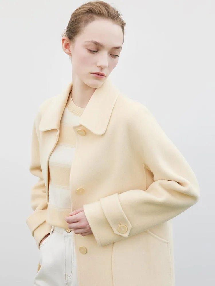 Single Breasted Woolen Coat