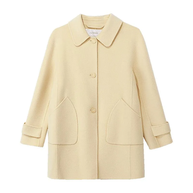 Single Breasted Woolen Coat