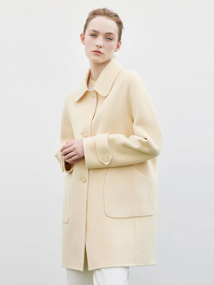 Single Breasted Woolen Coat