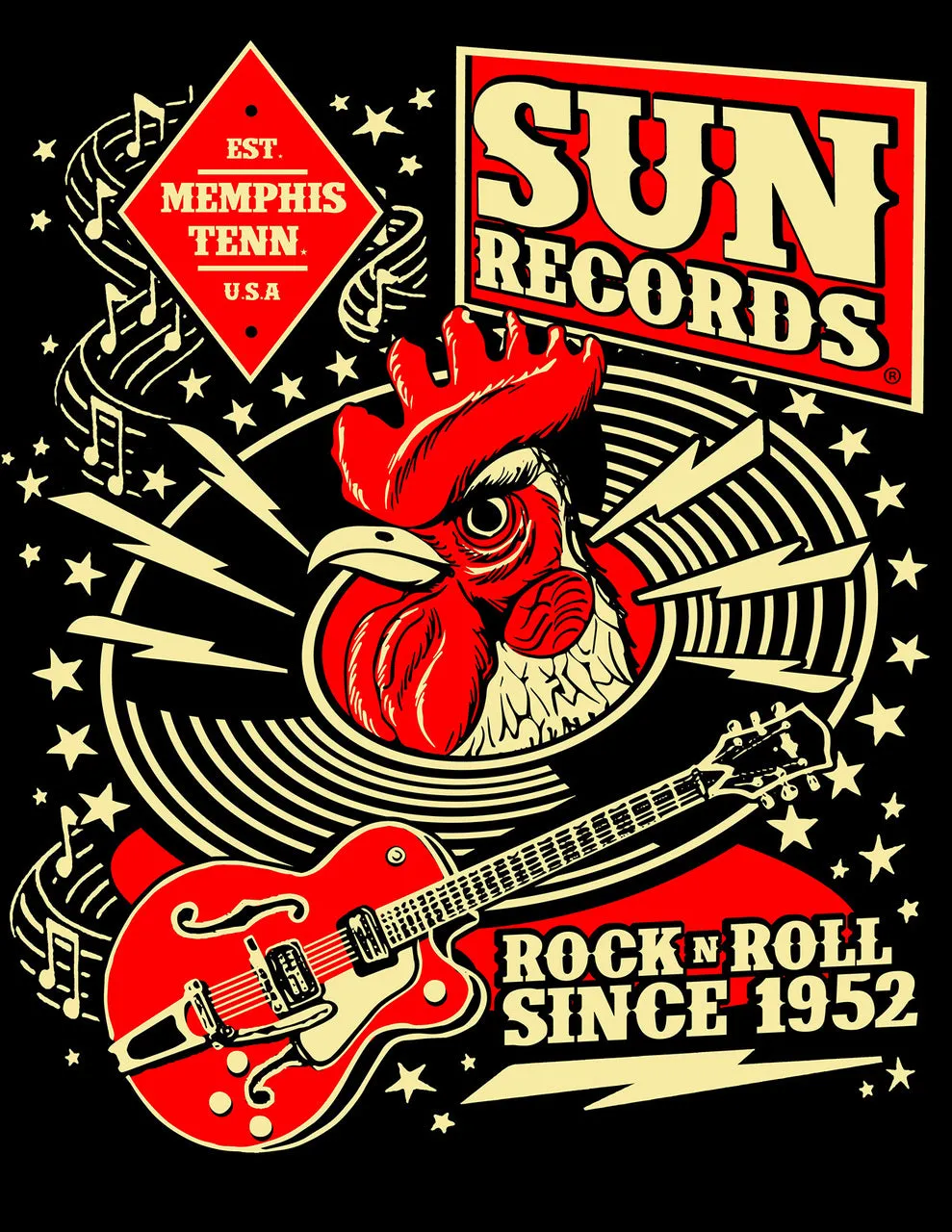 Sun Records Hop Men's Tee