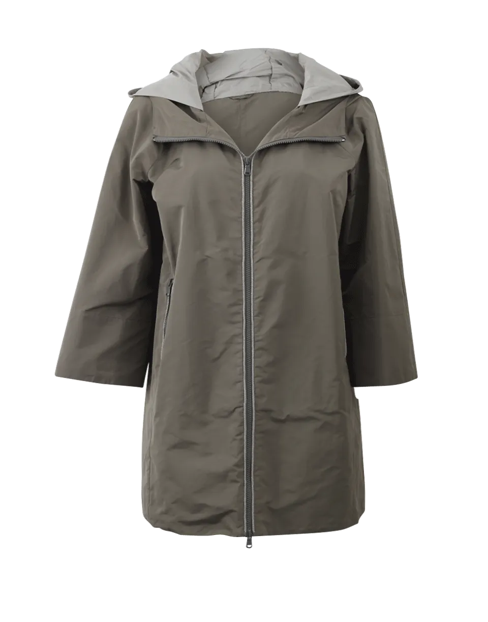 Techno Taffeta Parka