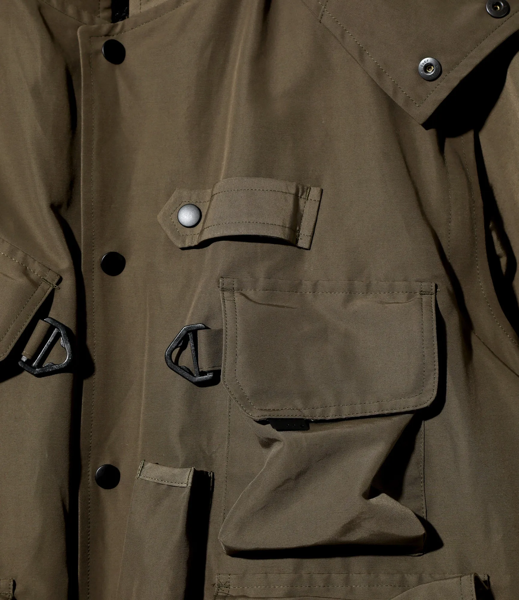 Tenkara Trout Parka - Olive - C/N Crosgrain