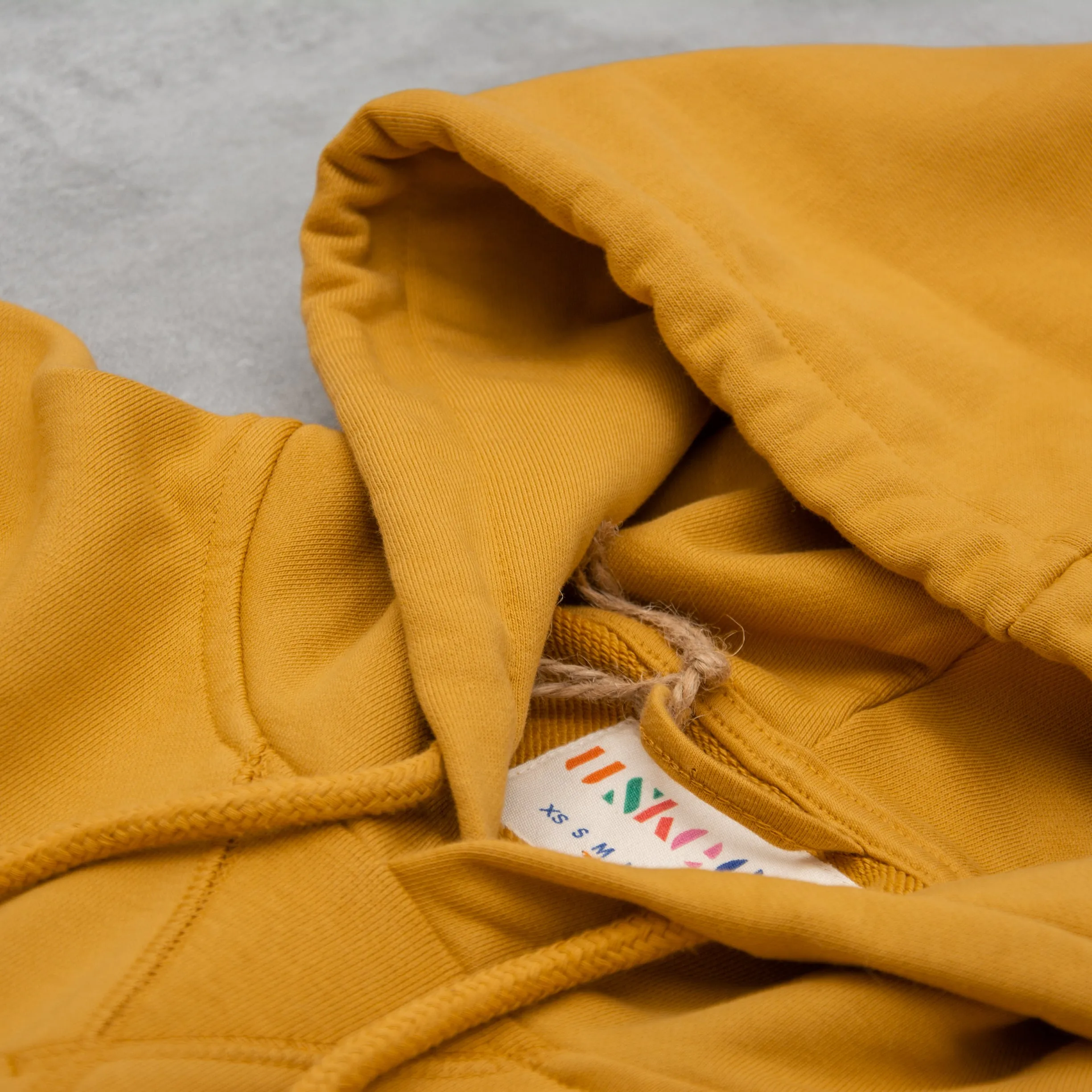 Uskees 7004 Hooded Sweatshirt - Yellow