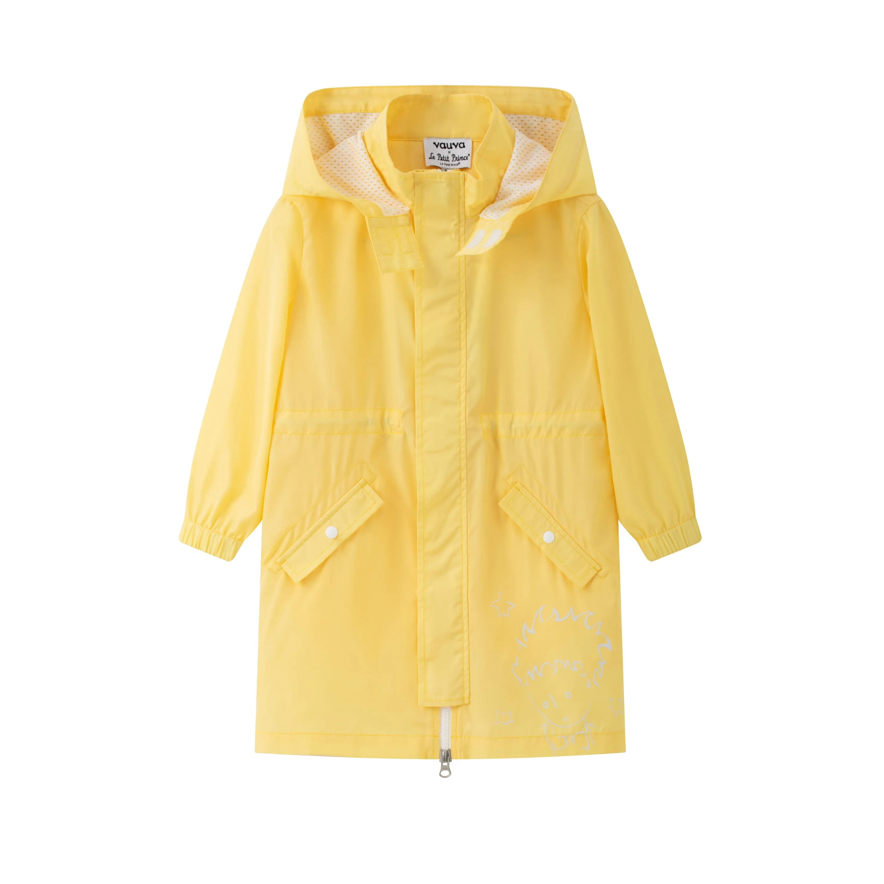 Vauva x Le Petit Prince - Kids Polyester Parka (Yellow)