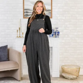 Whirlwind Wonder Jumpsuit, Charcoal