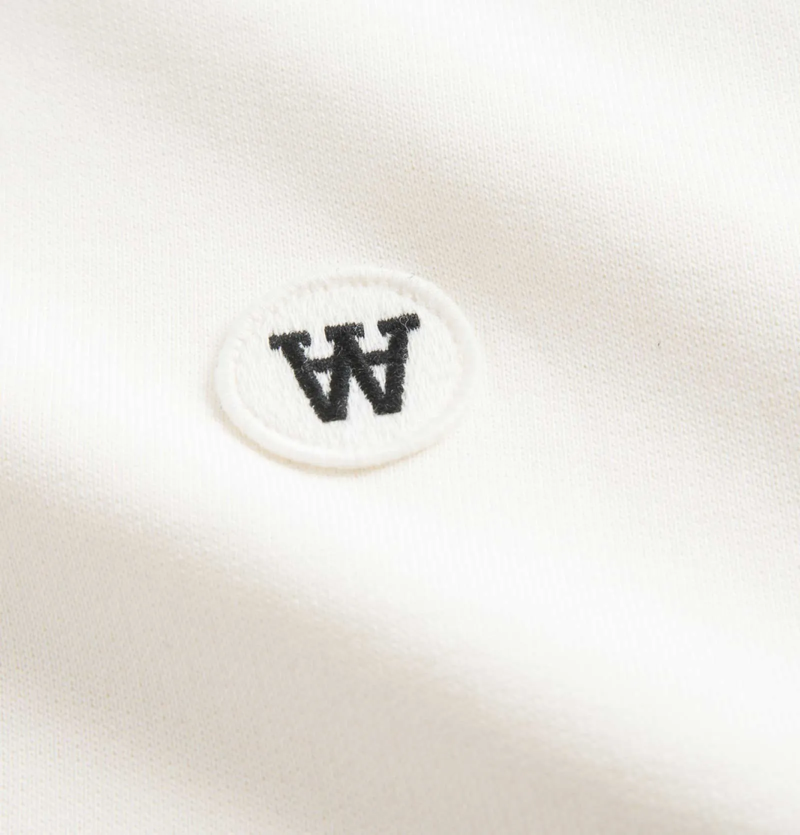 Wood Wood "Double A" Tye Sweatshirt – Off White